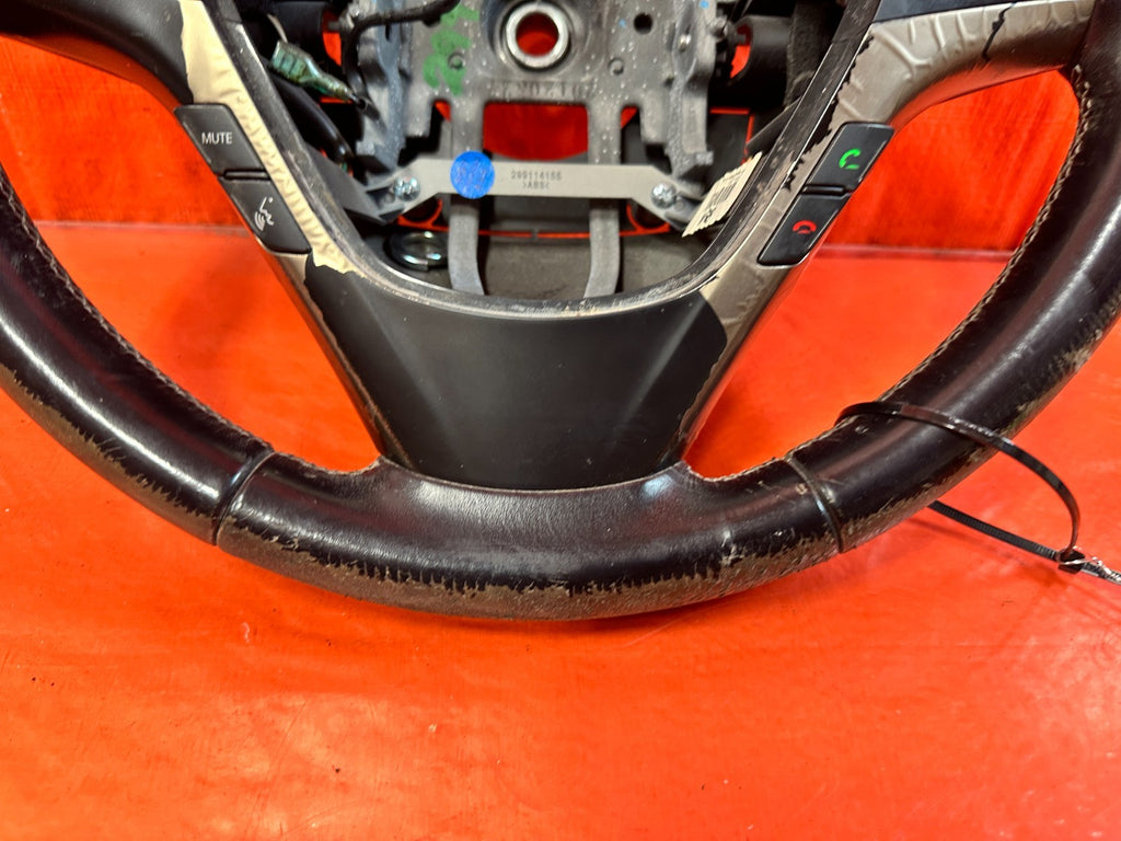 2013 13  HYUNDAI GENESIS COUPE TRACK  STEERING WHEEL W/ PADDLE SHIFTERS OEM 2994