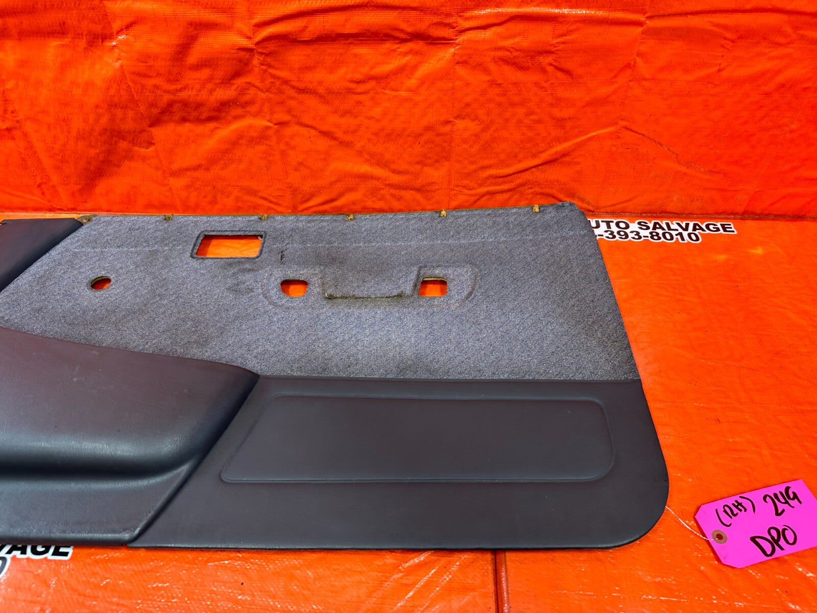 95 97 TOYOTA TACOMA   PASSENGER RIGHT DOOR PANEL DOOR CARD   NON POWER   OEM 2495