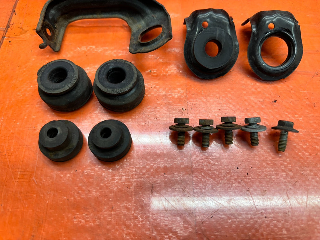 13 15 HONDA CIVIC SI 4D FRONT UPPER RADIATOR AC CONDENSER MOUNT BRACKETS 3345