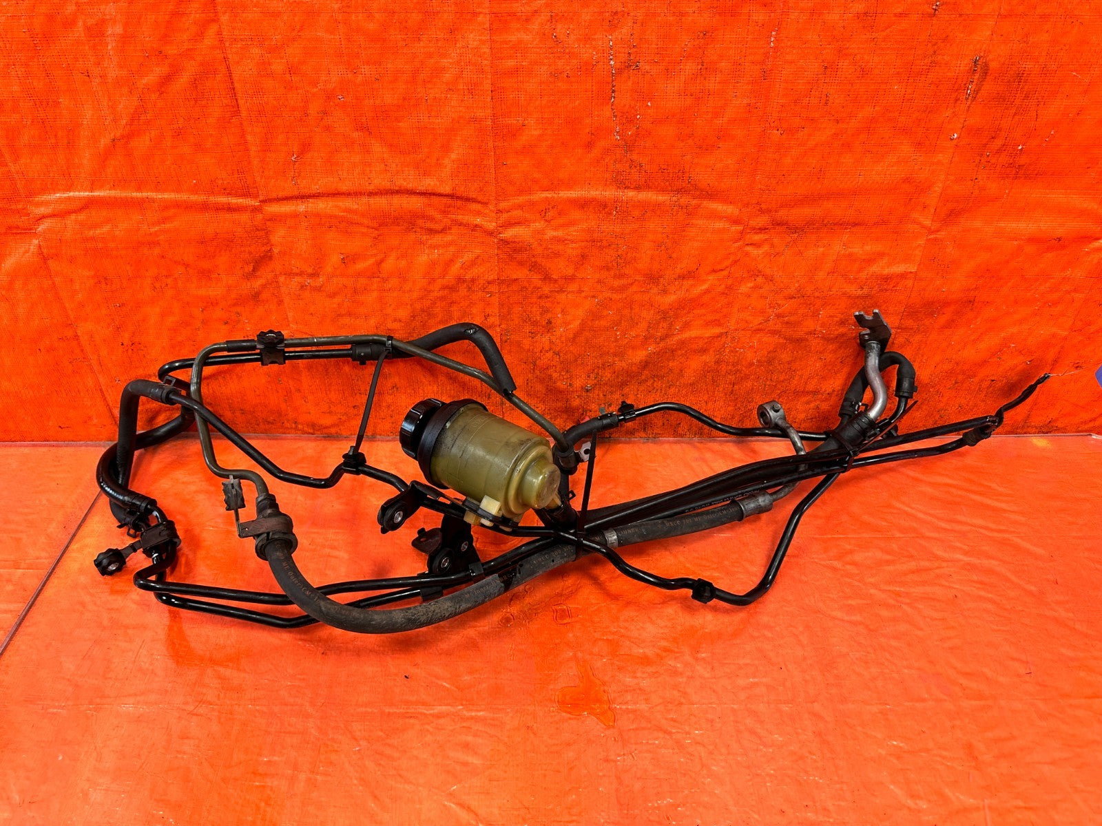 12 14 HYUNDAI GENESIS COUPE BK2 2.0L POWER STEERING LINES W/ RESERVOIR TANK  3258