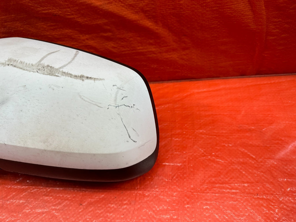 08 15 LANCER EVOLUTION X EVO 10   DRIVER LEFT SIDE VIEW MIRROR WHITE   OEM #2171