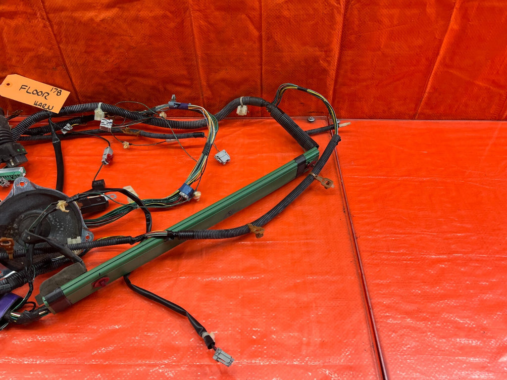 98 01 ACURA INTEGRA   2D ONLY   REAR INTERIOR FLOOR WIRING WIRE HARNESS OEM #1784