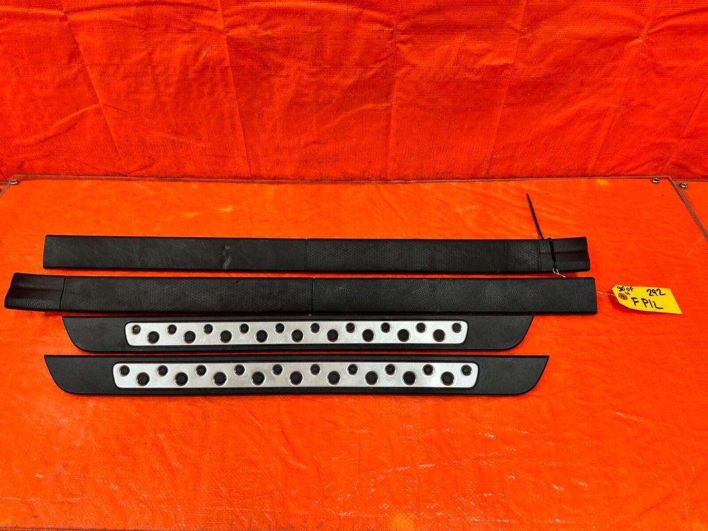 13 20 SUBARU BRZ   LEFT AND RIGHT FLOOR PILLARS SCUFF PLATE SET  OEM #2920