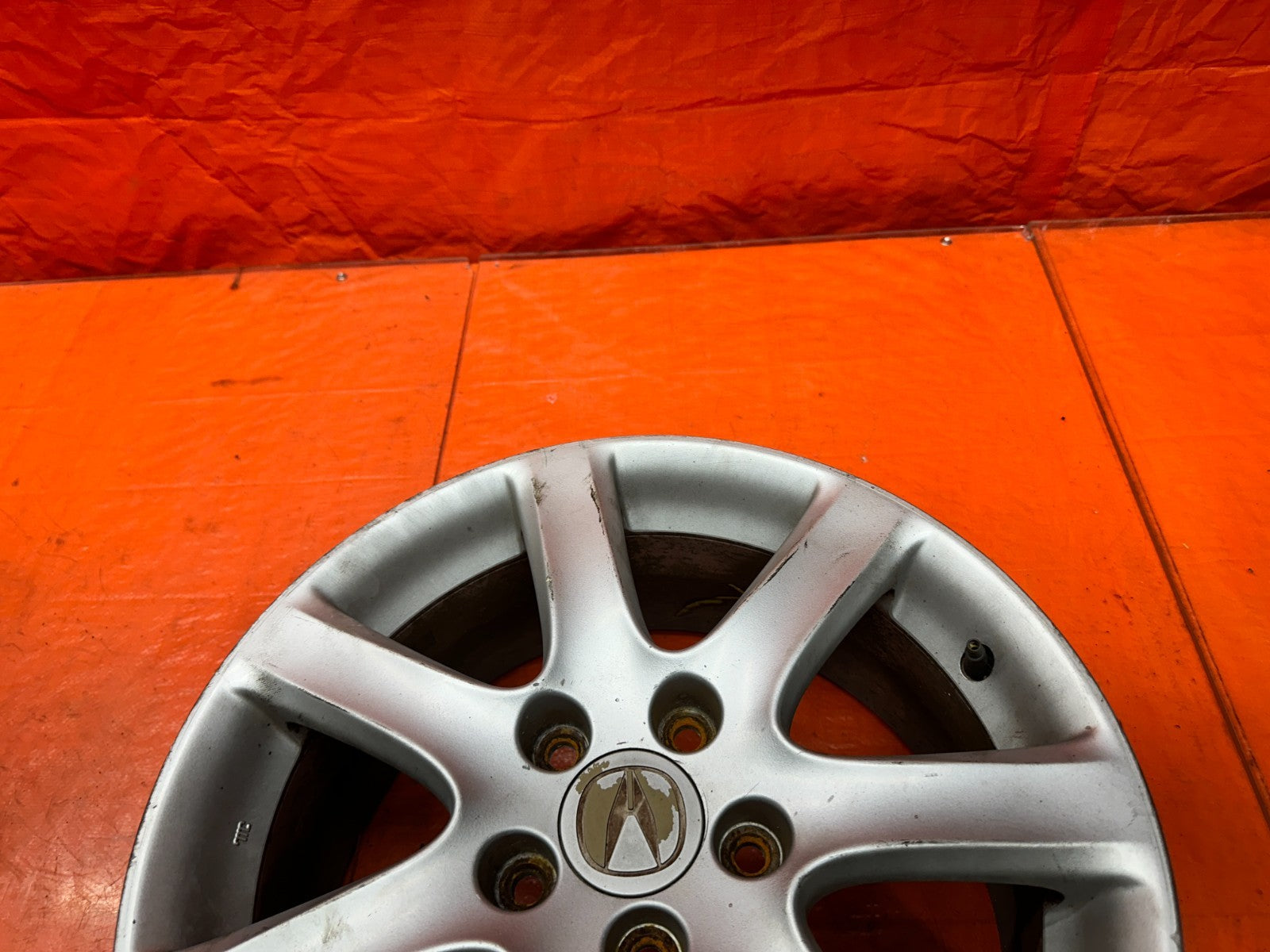 04 08 ACURA TSX 2.4L 17 INCH 7 SPOKE ALLOY WHEEL RIM 17x7 5x114.3 OEM FACTORY  38