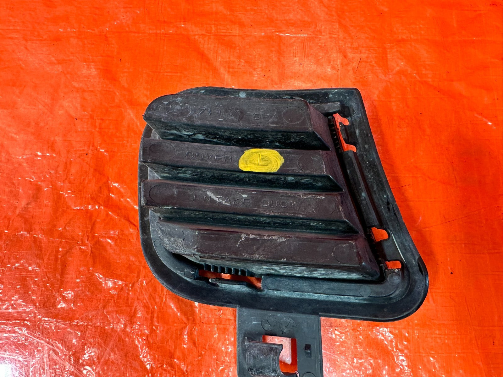 06 08 ACURA TSX   DRIVER LEFT BUMPER INSERT INTAKE DUCT COVER OEM FACTORY #2759