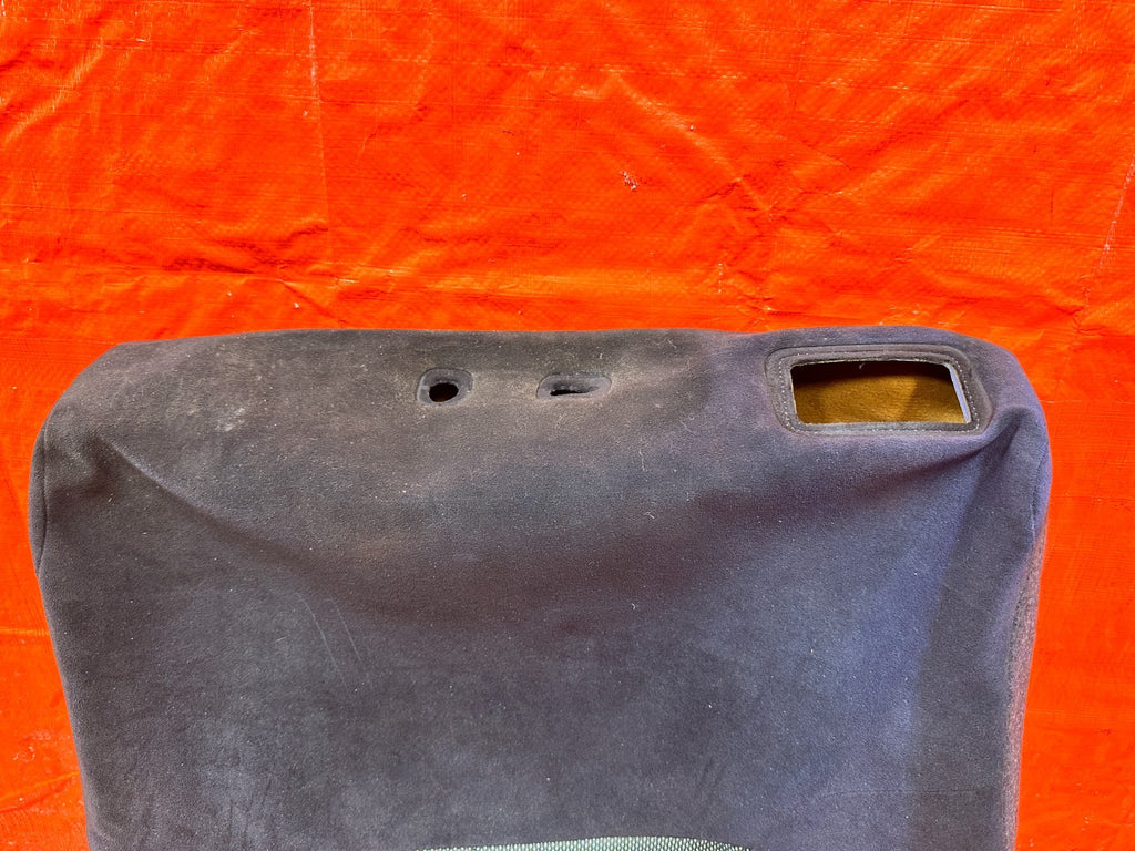02 05 HONDA CIVIC SI EP3 DRIVER LEFT REAR UPPER SEAT SKIN WRAP COVER OEM 3083