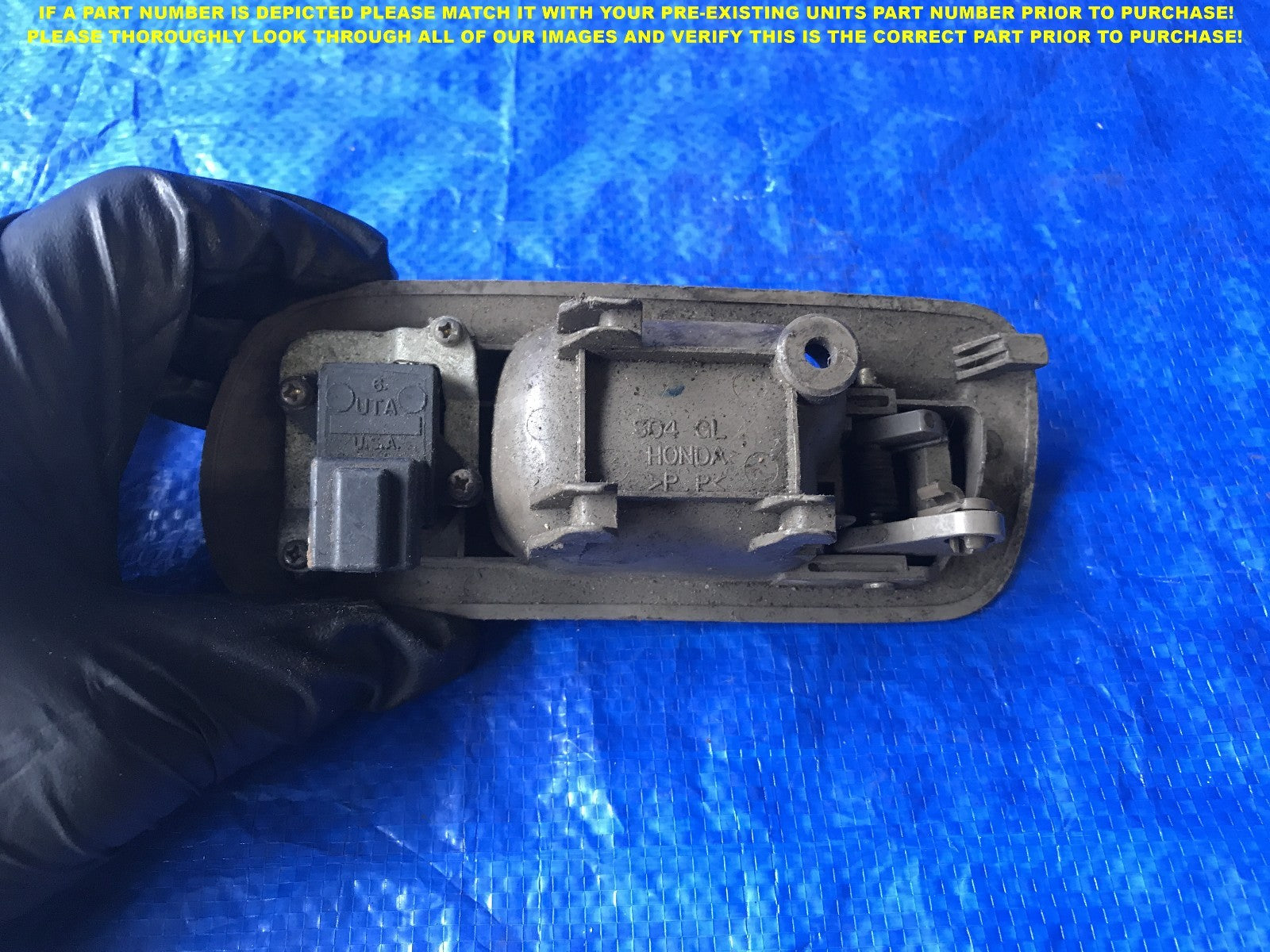 OEM 1996 1997 1998 HONDA CIVIC SEDAN DRIVER LEFT FRONT INTERIOR DOOR HANDLE    1