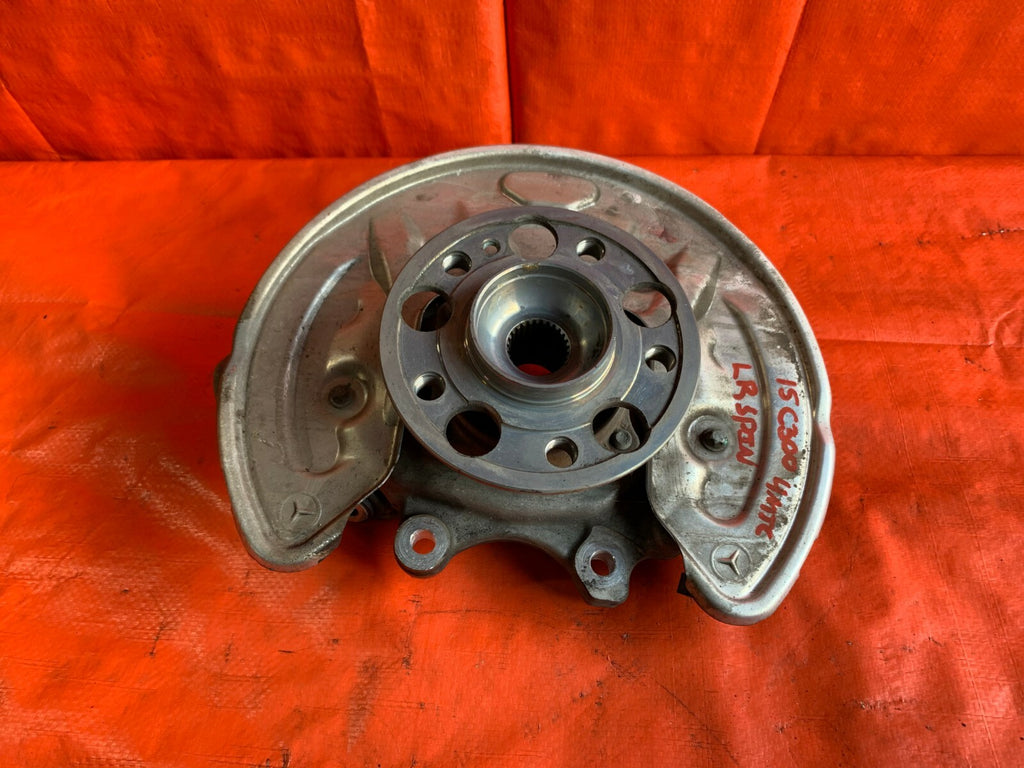 OEM 2015 MERCEDES BENZ C300 W205 4MATIC   DRIVER LEFT REAR SPINDLE KNUCKLE0