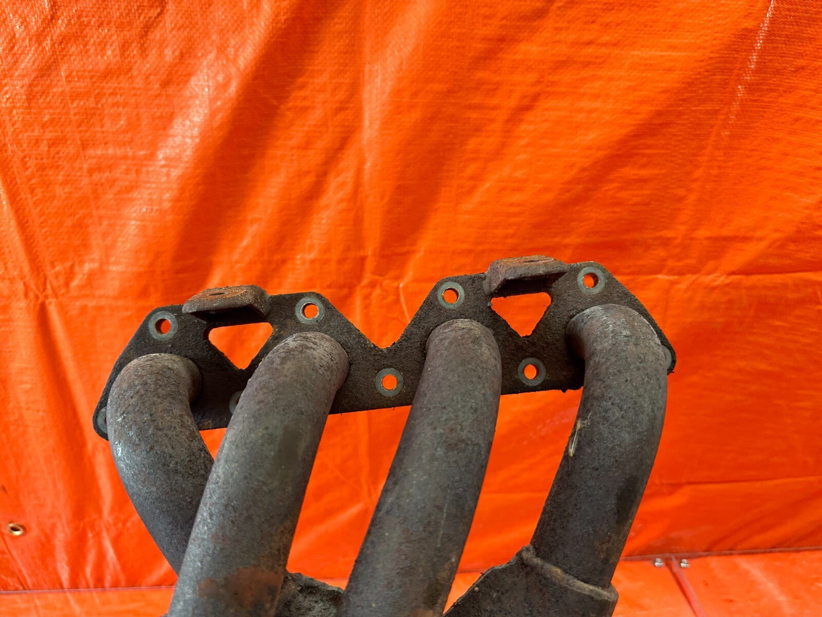99 00 HONDA CIVIC EX D16Y8 HEADER / EXHAUST MANIFOLD W/ DOWN PIPE A PIPE OEM 1913