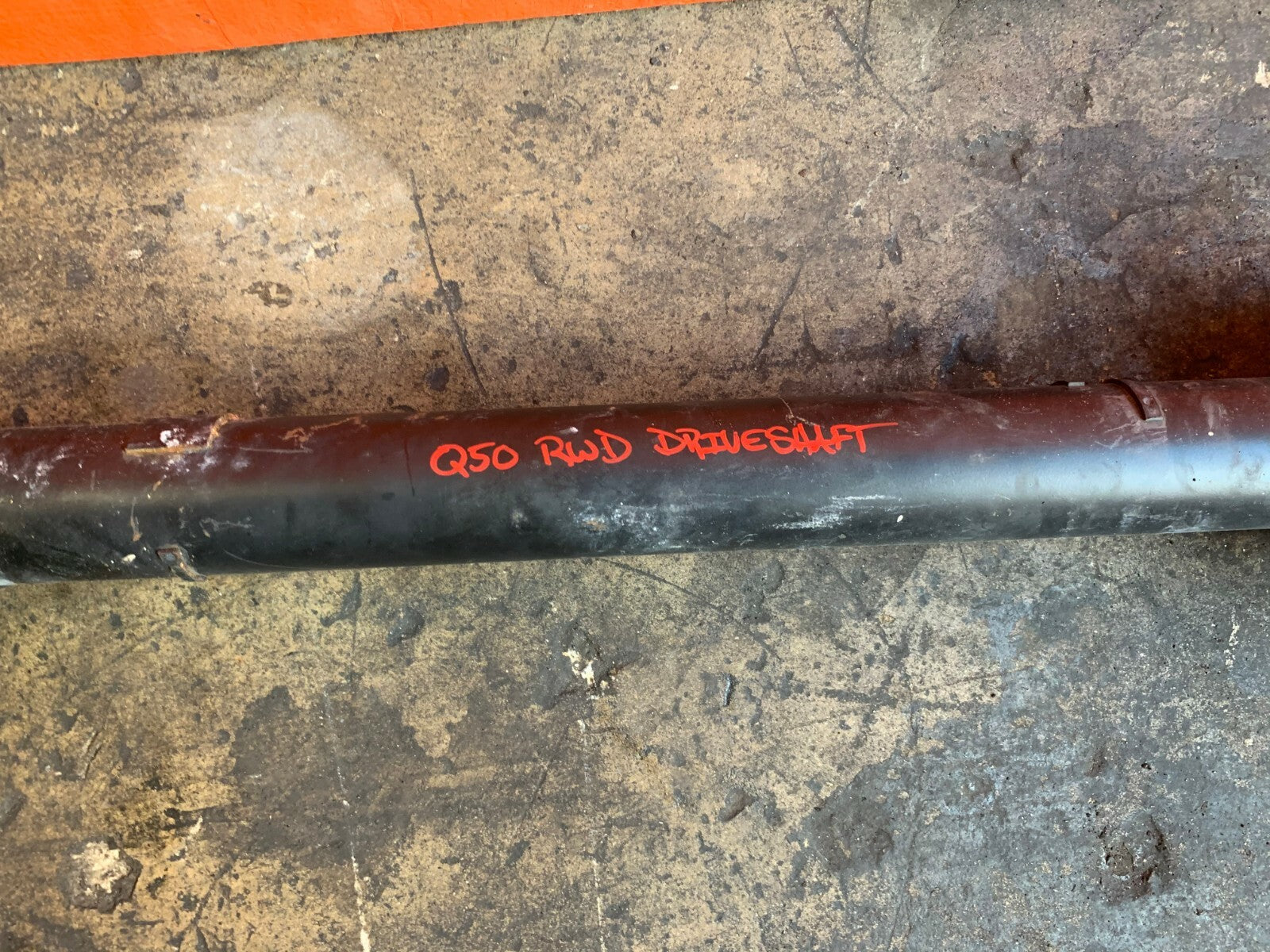 OEM 2017 17 INFINITI Q50   DRIVESHAFT DRIVE PROPELLER SHAFT   3.0 T   RWD4