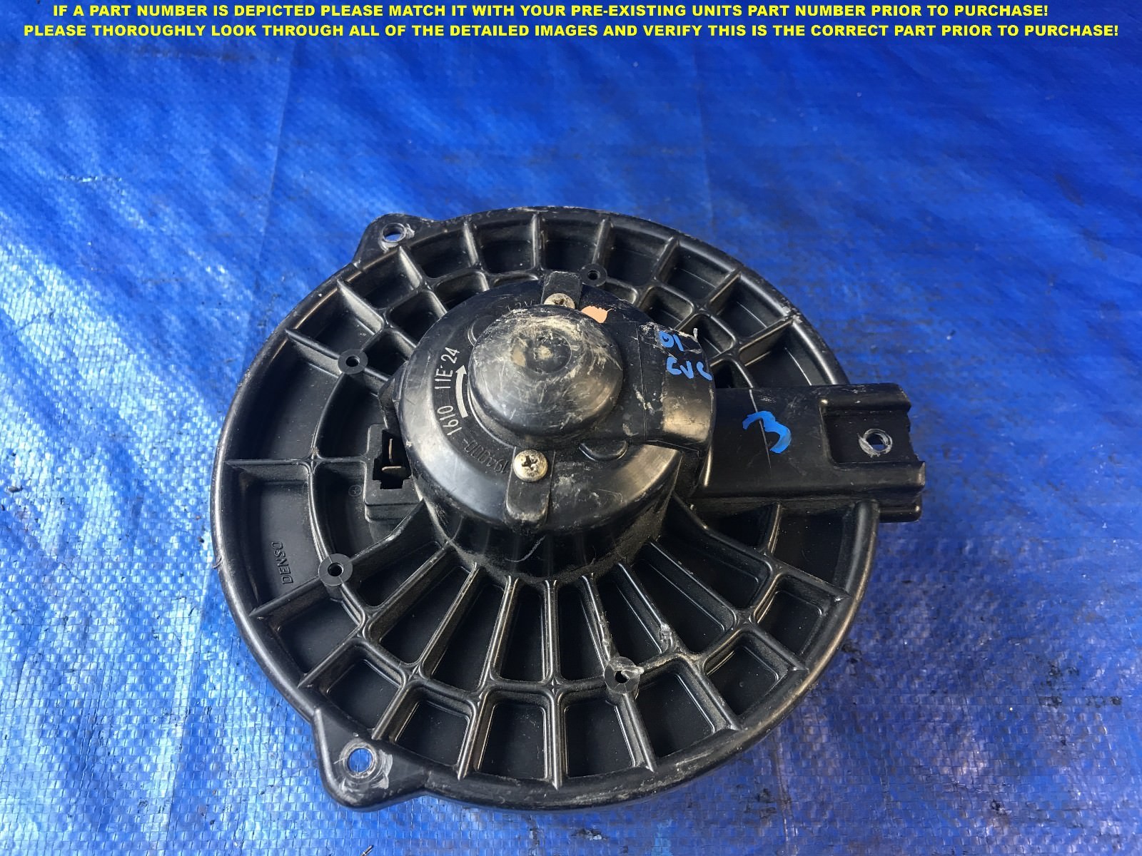 OEM 2001 2002 2003 2004 2005 HONDA CIVIC AC BLOWER MOTOR FAN **  0