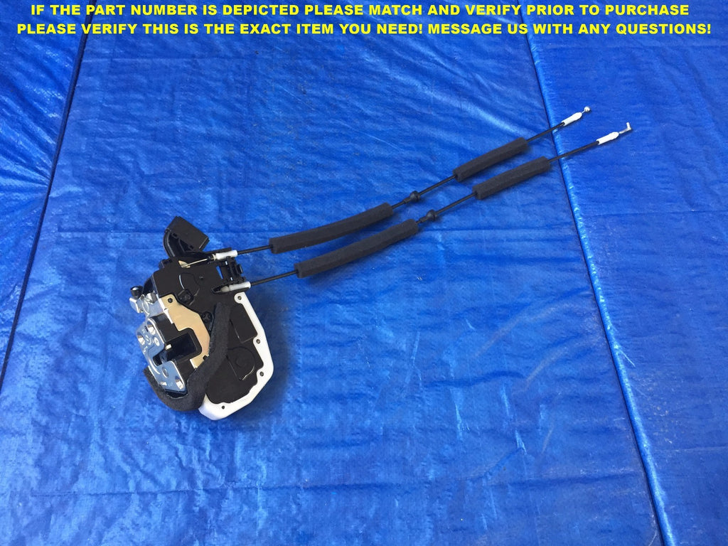 OEM 2014 2015 2016 INFINITI Q50 PASSENGER RIGHT REAR DOOR LOCK ACTUATOR0