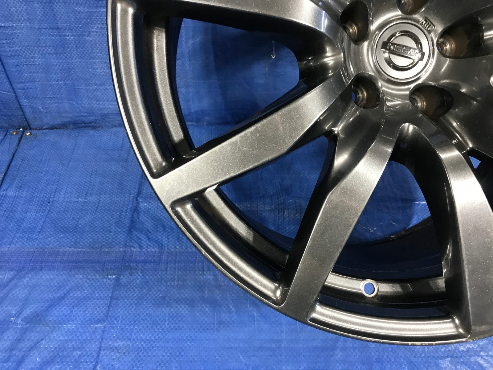 OEM 2014 14 NISSAN GT R SKYLINE REAR WHEEL RIM 20 X 10.5 +25 5X114.3 6