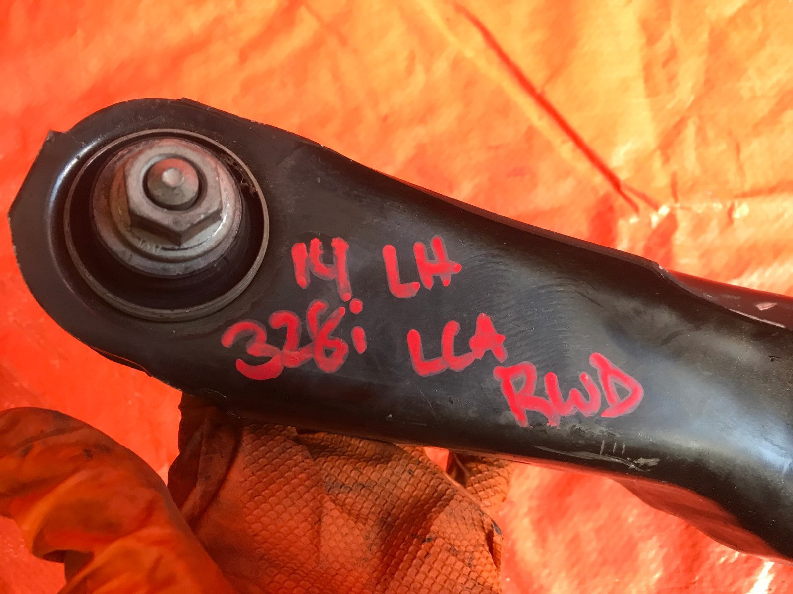 OEM 2014 14 BMW 328i SEDAN RWD   DRIVER LEFT REAR LOWER CONTROL ARM 2