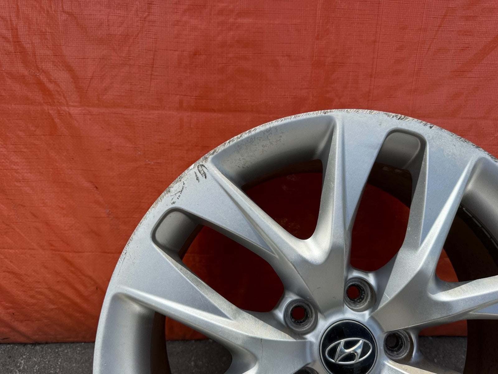 13 16 HYUNDAI GENESIS COUPE  FRONT WHEEL RIM 18x7.5 +32   OEM FACTORY #326 28