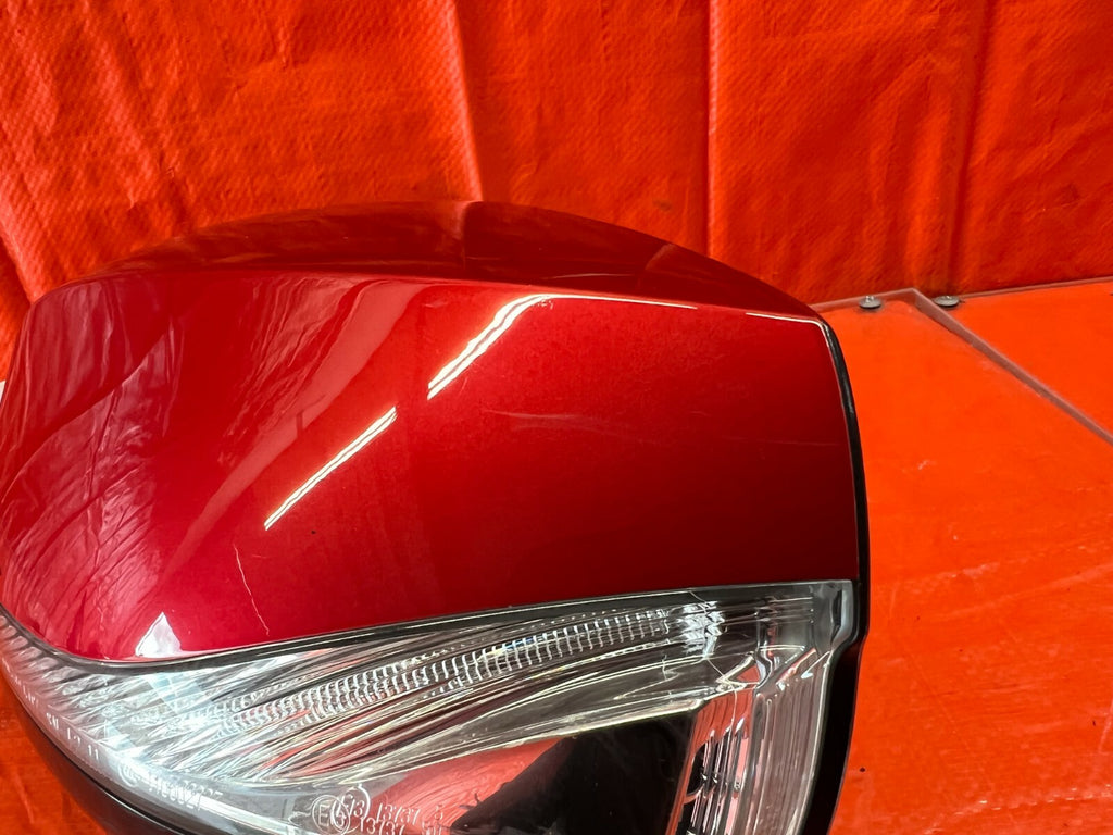 14 20 INFINITI Q50   SIDE VIEW MIRROR DRIVER LEFT SIDE DYNAMIC SUNSTONE RED OEM8