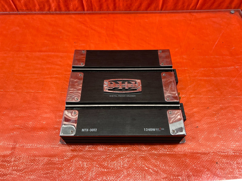 DHD BRAND   NTX 3012 MODEL   AUDIO AMPLIFIER AMP   USED #1260
