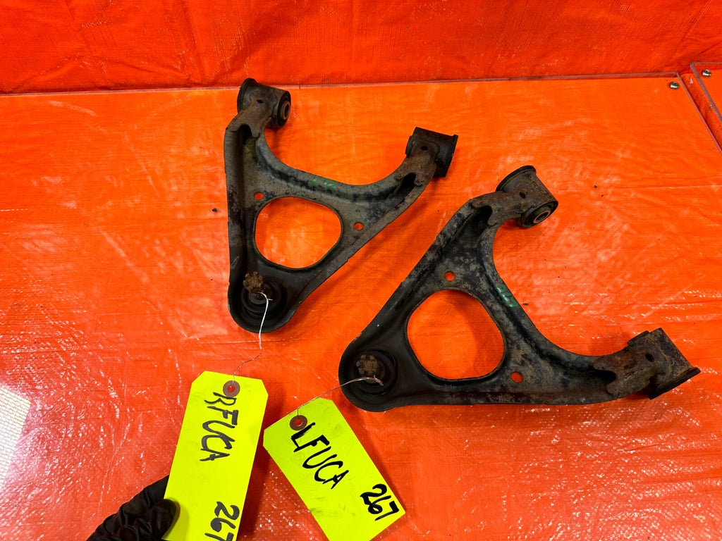 90 97 MAZDA MX 5 MIATA   FRONT UPPER CONTROL ARMS LEFT & RIGHT OEM FACTORY #26714