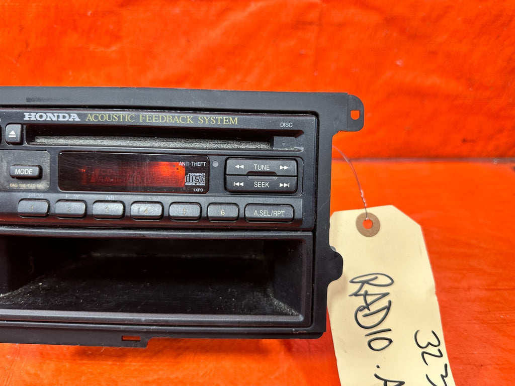 97 01 HONDA PRELUDE   AM FM RADIO STEREO CD PLAYER   OEM FACTORY #3232