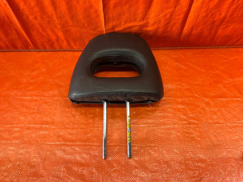 94 01 ACURA INTEGRA   BLACK LEATHER FRONT SEAT   HEAD REST   OEM #1449