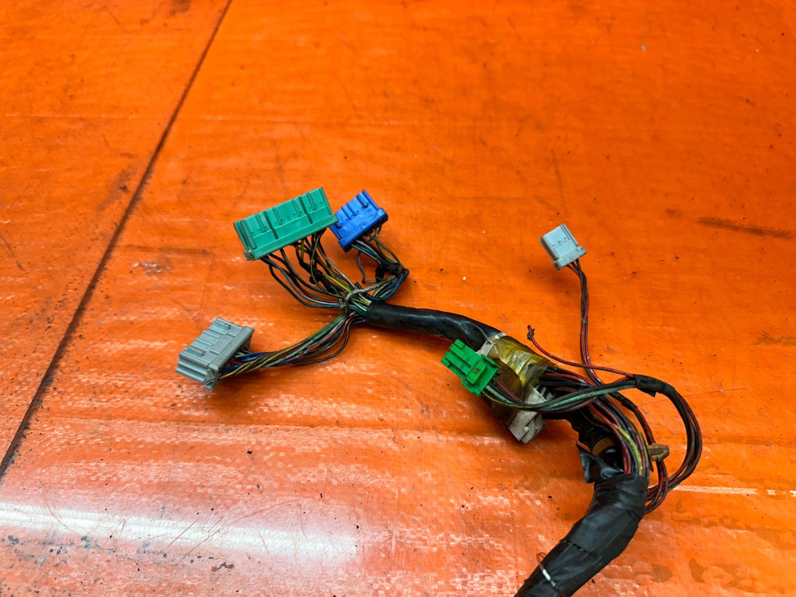 92 95 HONDA CIVIC 1.6L   5 SPEED MANUAL GAUGE CLUSTER WIRE HARNESS   OEM #3334