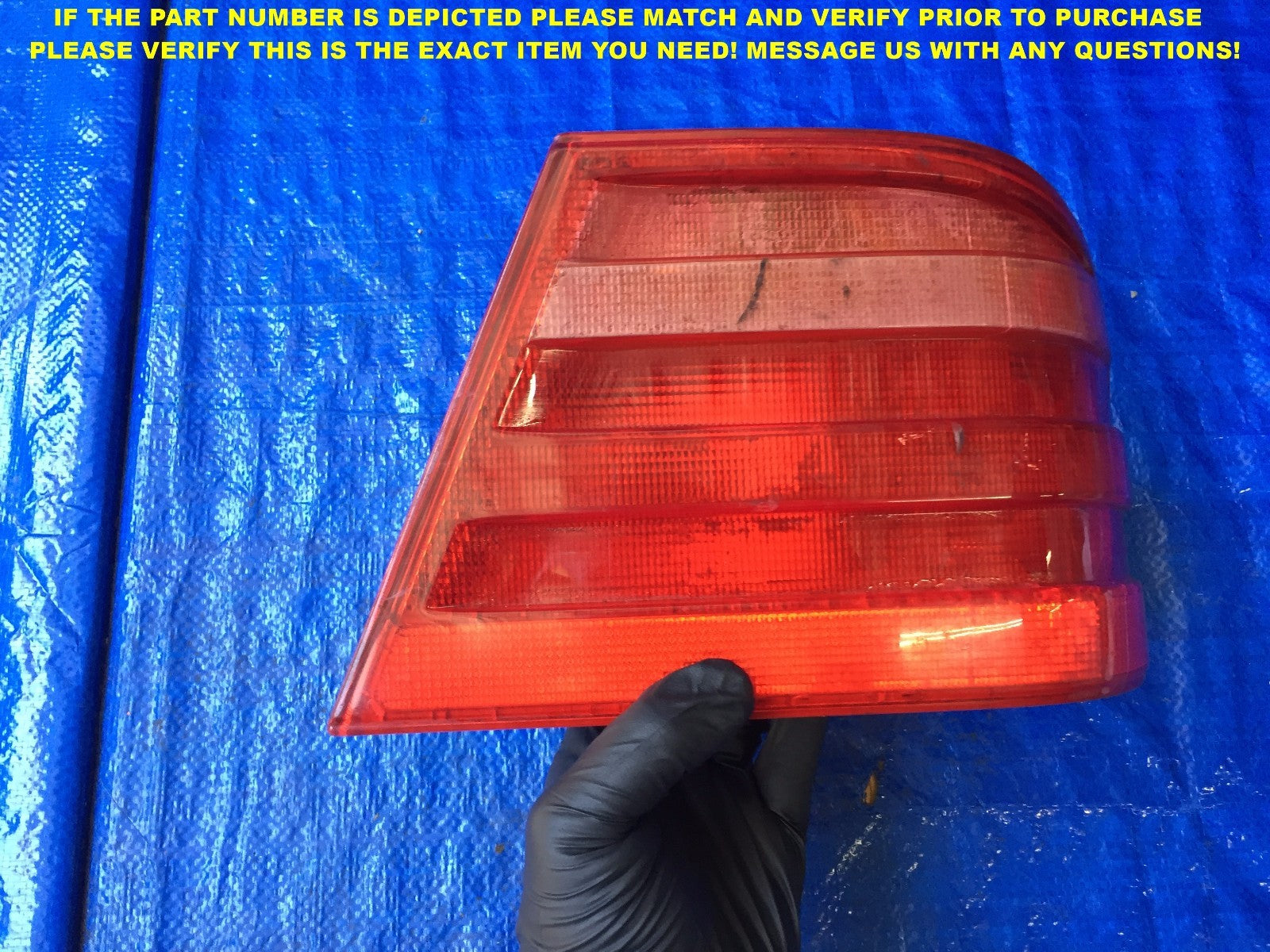 OEM 1996 1997 1998 1999 MERCEDES BENZ PASSENGER RIGHT TAIL LGHT 2A0