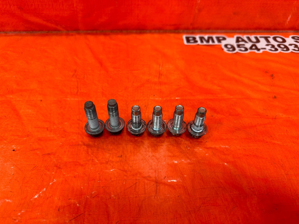 08 15 INFINITI G37 & Q60    2D COUPE   REAR TRANSMISSION BRACKET BOLTS OEM 2480