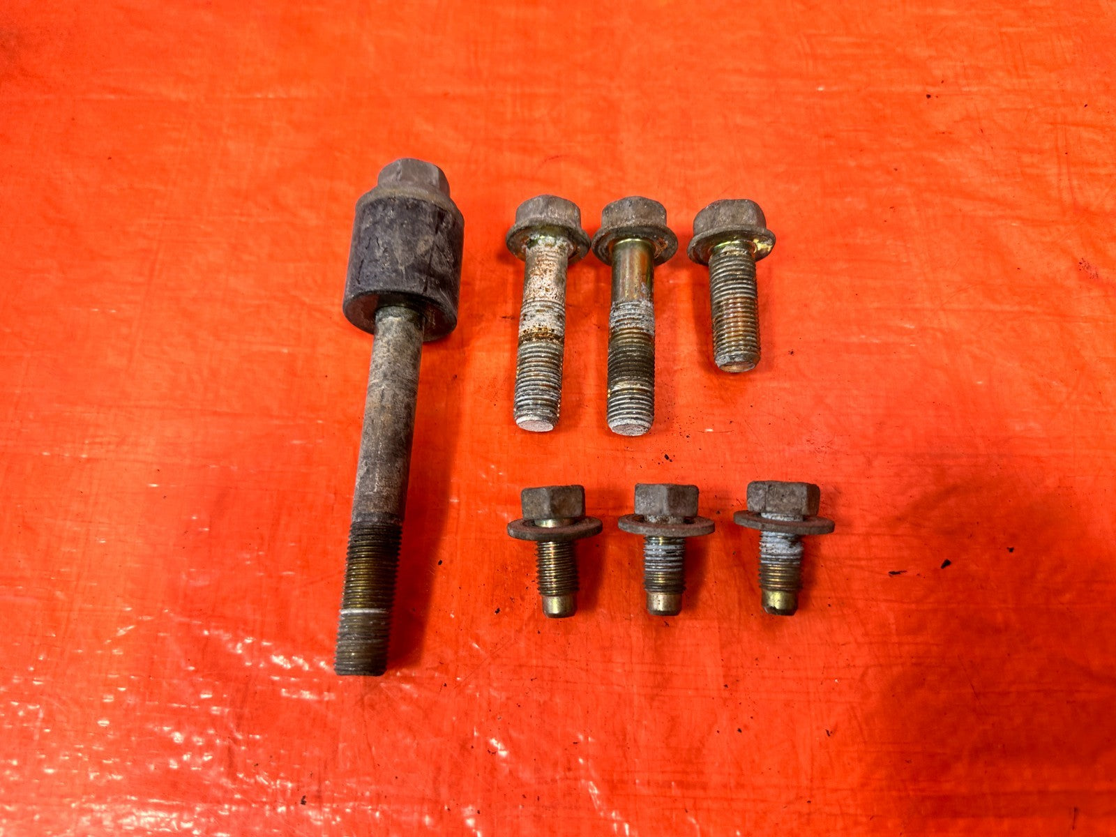 88 91 HONDA CRX & CIVIC SI   REAR ENGINE MOTOR MOUNT BOLTS HARDWARE   OEM #3254