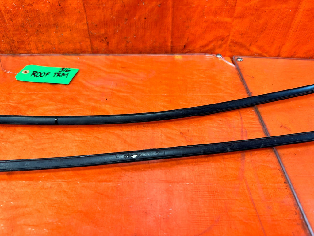 14 24 INFINITI Q50   LEFT & RIGHT   ROOF TRIM ROOF DRIP MOLDING TRIM   OEM #31614