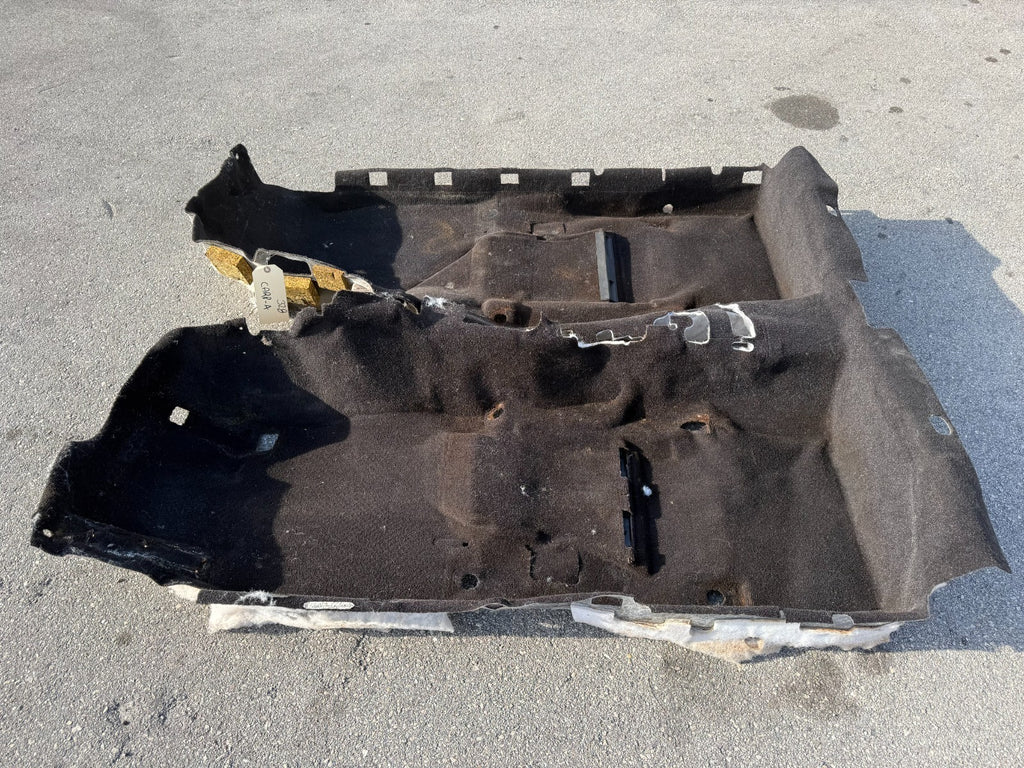 08 15 INFINITI G37 Q60 COUPE INTERIOR FLOOR MAT FLOORING CARPET BLACK #3280