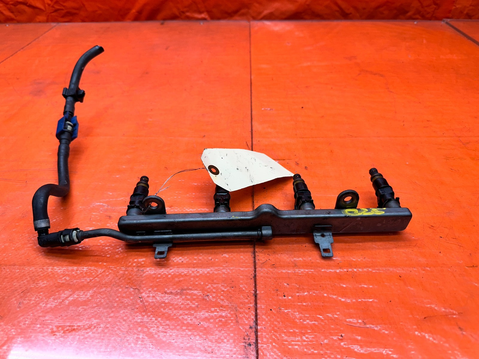 04 08 ACURA TSX 2.4L K24A2 FUEL RAIL WITH INJECTORS OEM #33010