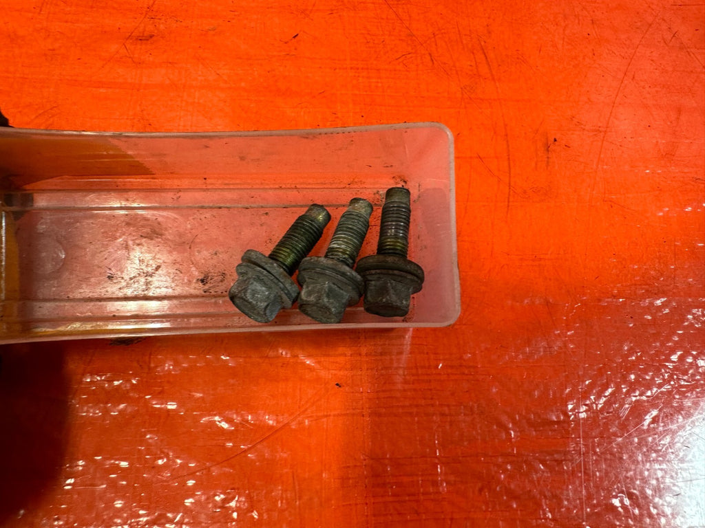 92 95 HONDA CIVIC   REAR MOTOR MOUNT BOLTS HARDWARE   OEM FACTORY #2571