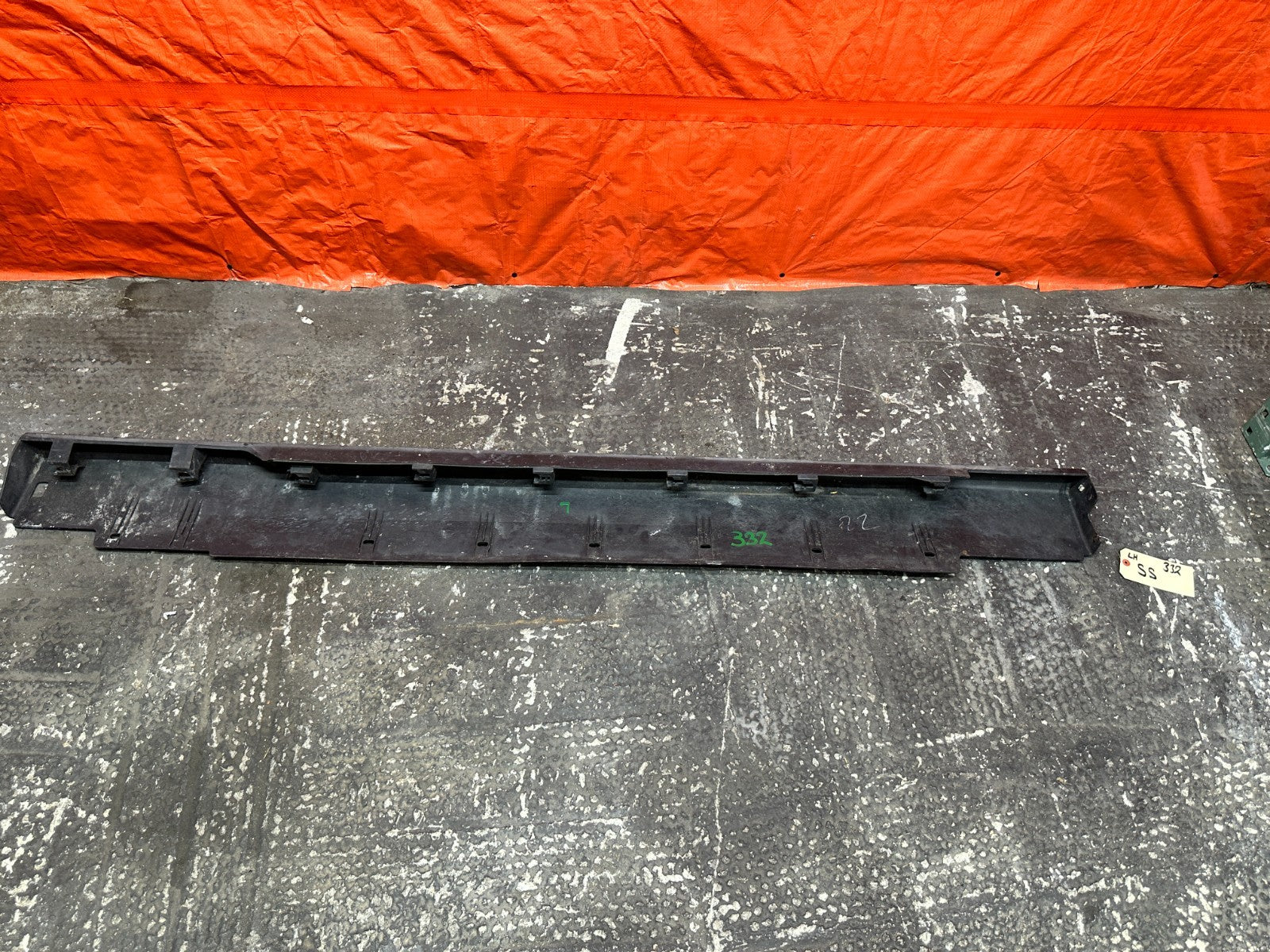 92 96 HONDA PRELUDE DRIVER LEFT SIDE SKIRT ROCKER MOLDING TRIM OEM #3320