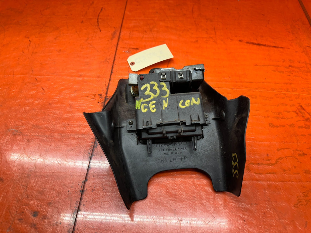 92 95 HONDA CIVIC 2D COUPE FRONT CENTER CONSOLE ARMREST ASSEMBLY BLACK OEM #3335