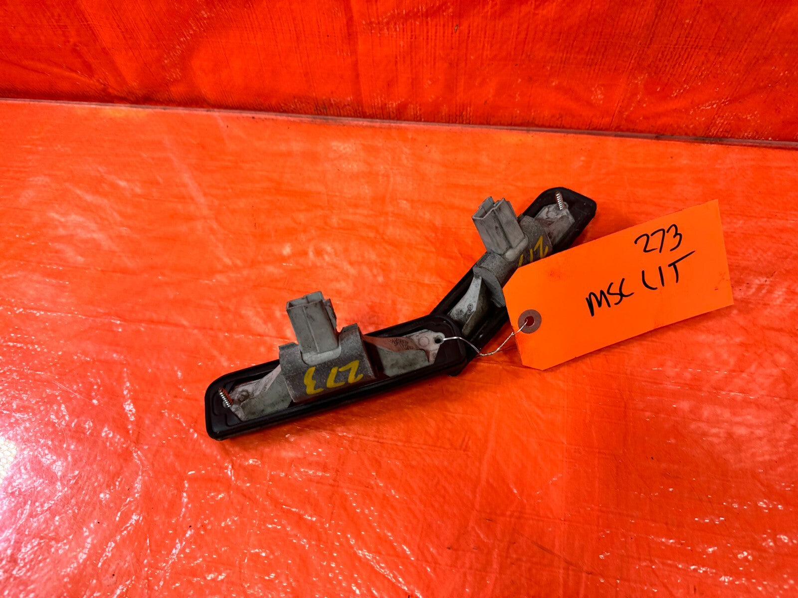 1996 96 HONDA PRELUDE   LEFT AND RIGHT LICENSE PLATE LIGHTS LAMPS   OEM #2737
