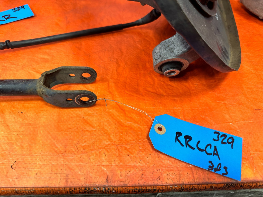 08 15 INFINITI G37 Q60 RIGHT PASSENGER REAR SPINDLE KNUCKLE CONTROL ARMS #3296