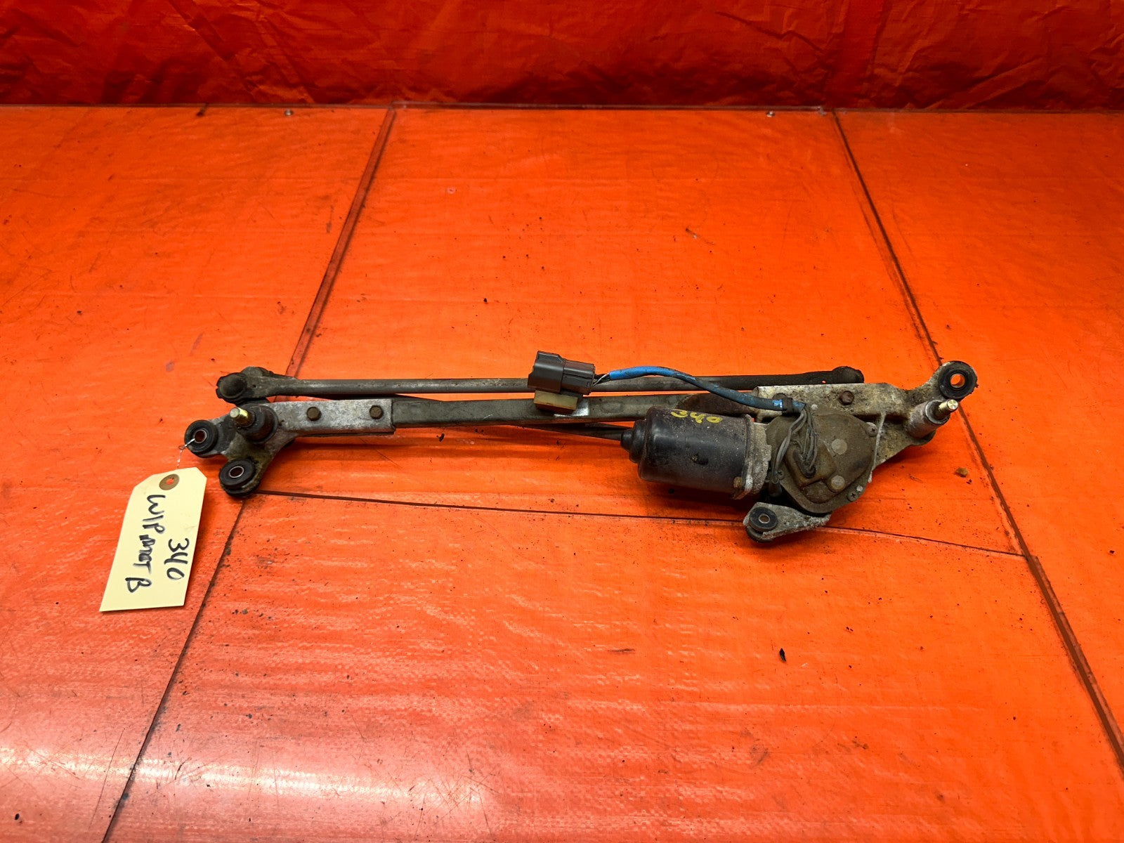 94-01 ACURA INTEGRA FRONT WINDSHIELD WIPER MOTOR LINKAGE ASSEMBLY OEM #3400