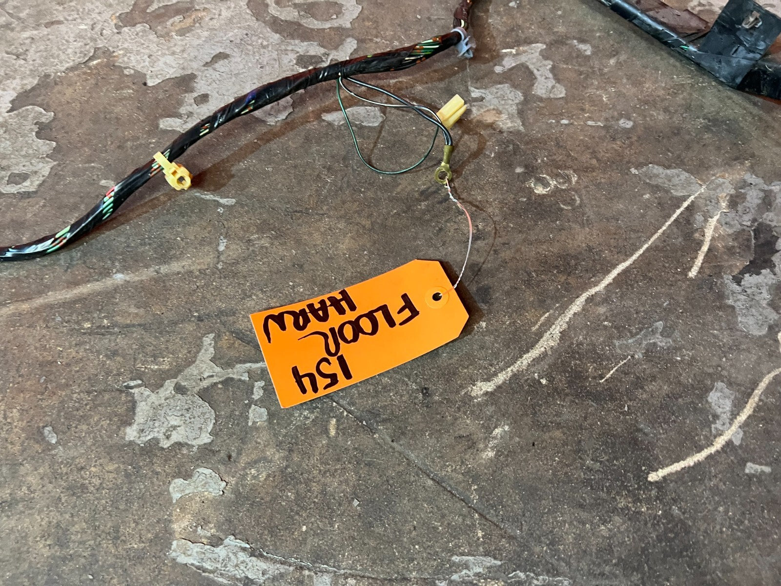 1991 91 ACURA INTEGRA RS 2D   INTERIOR FLOOR WIRING HARNESS WIRE LOOM   OEM #1543