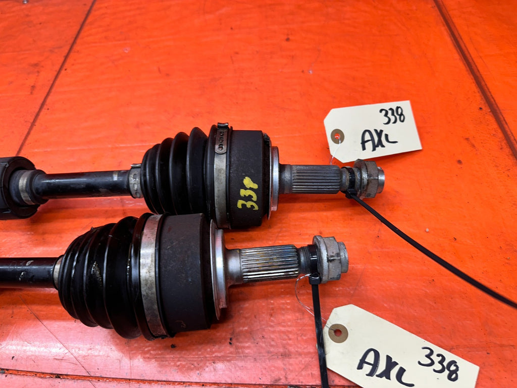 04-05 ACURA TSX 2.4L AT FRONT CV AXLE SHAFTS PAIR DRIVER PASSENGER OEM #3387