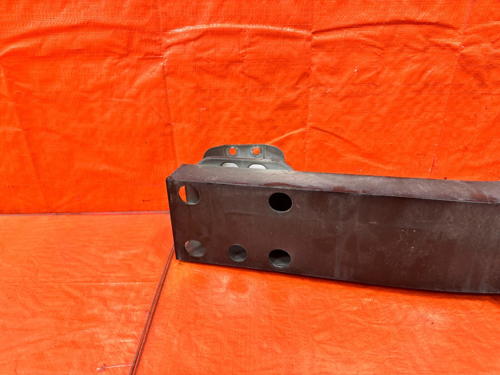 03 07 INFINITI G35 COUPE   REAR CRASH BEAM REINFORCEMENT RE BAR   OEM #2985