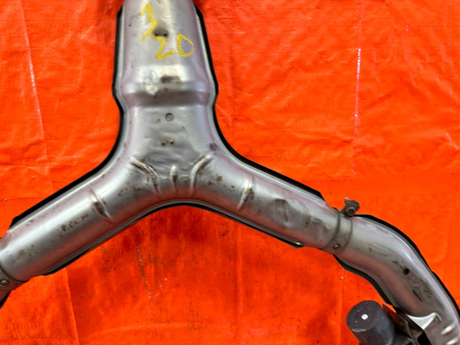 08 15 INFINITI G37 COUPE & CONVERTIBLE S   EXHAUST Y PIPE MID PIPE   OEM #3204