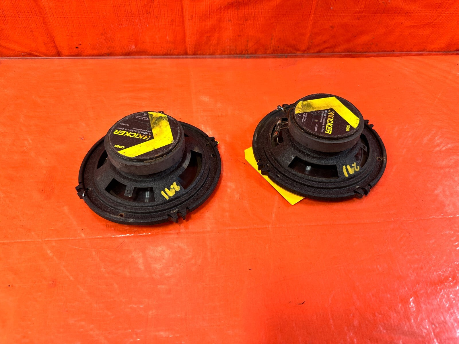 KICKER CS65 SPEAKER   ISPEAKER PAIR SET OF TWO   USED   #2913
