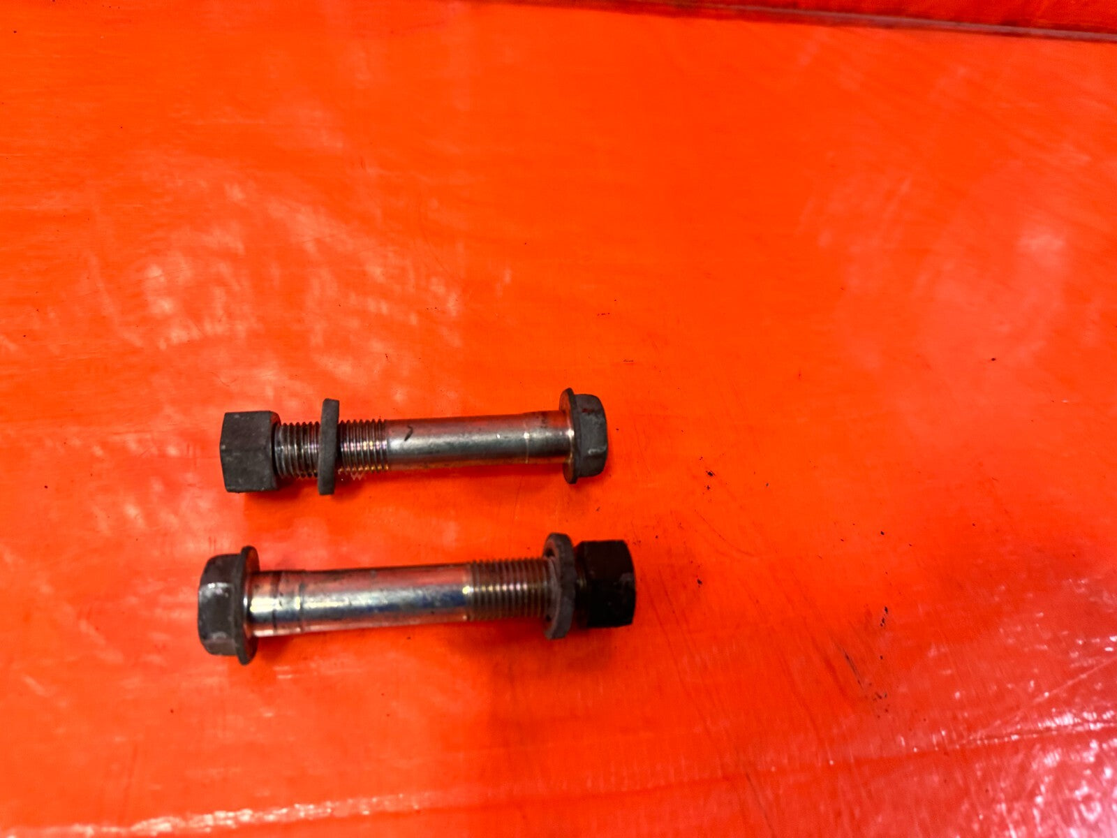 92 00 LEXUS SC300   REAR SHOCK STRUT BOLTS NUTS HARDWARE   OEM FACTORY #2764