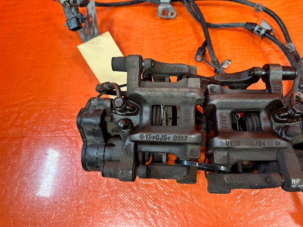2018 HONDA ACCORD REAR BRAKE CALIPERS W/ MOTORS AND ABS WIRES LEFT RIGHT OEM 3248