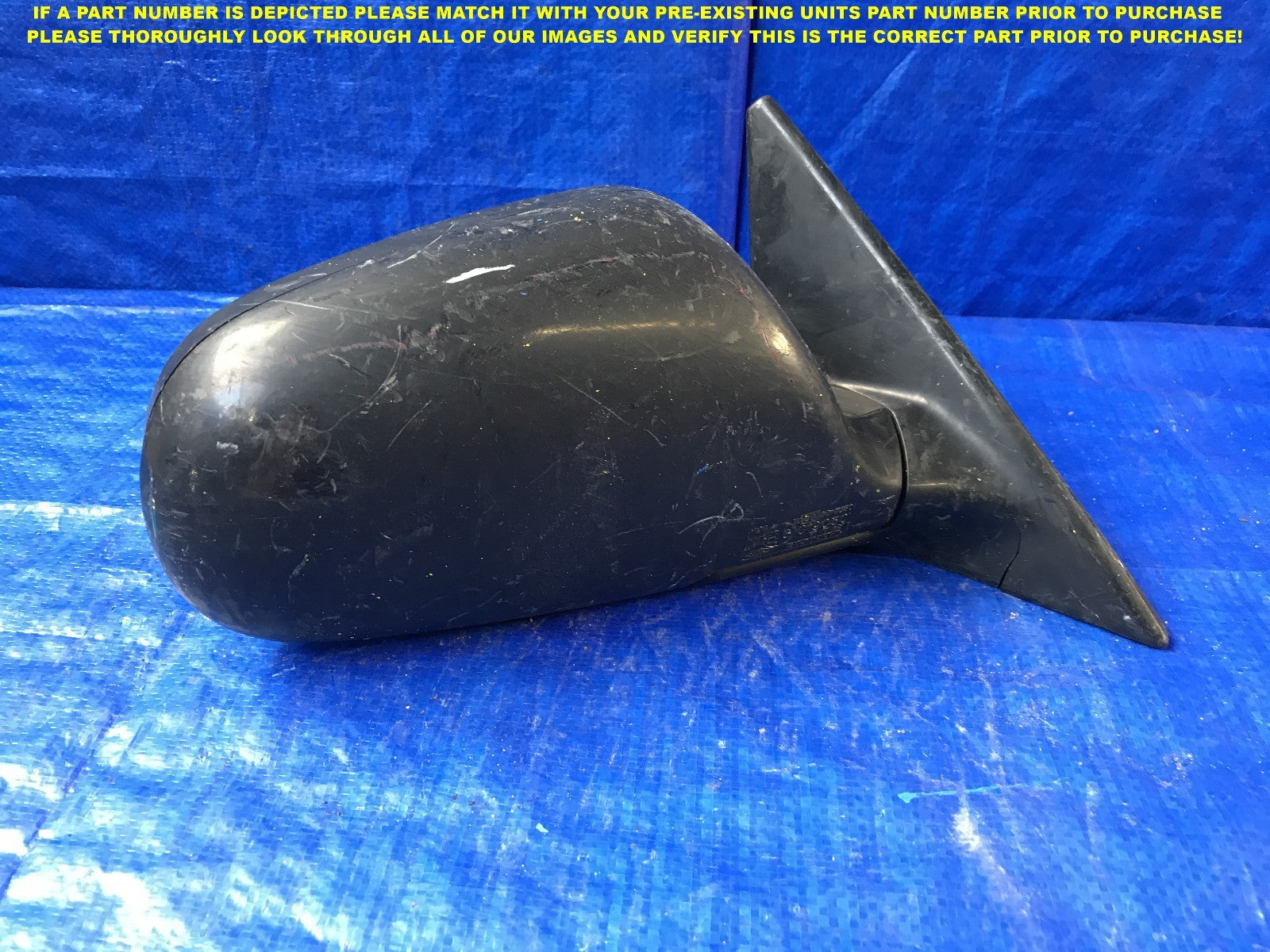 OEM 1992 1993 1994 ACURA VIGOR PASSENGER RIGHT SIDE VIEW MIRROR E6019050  0
