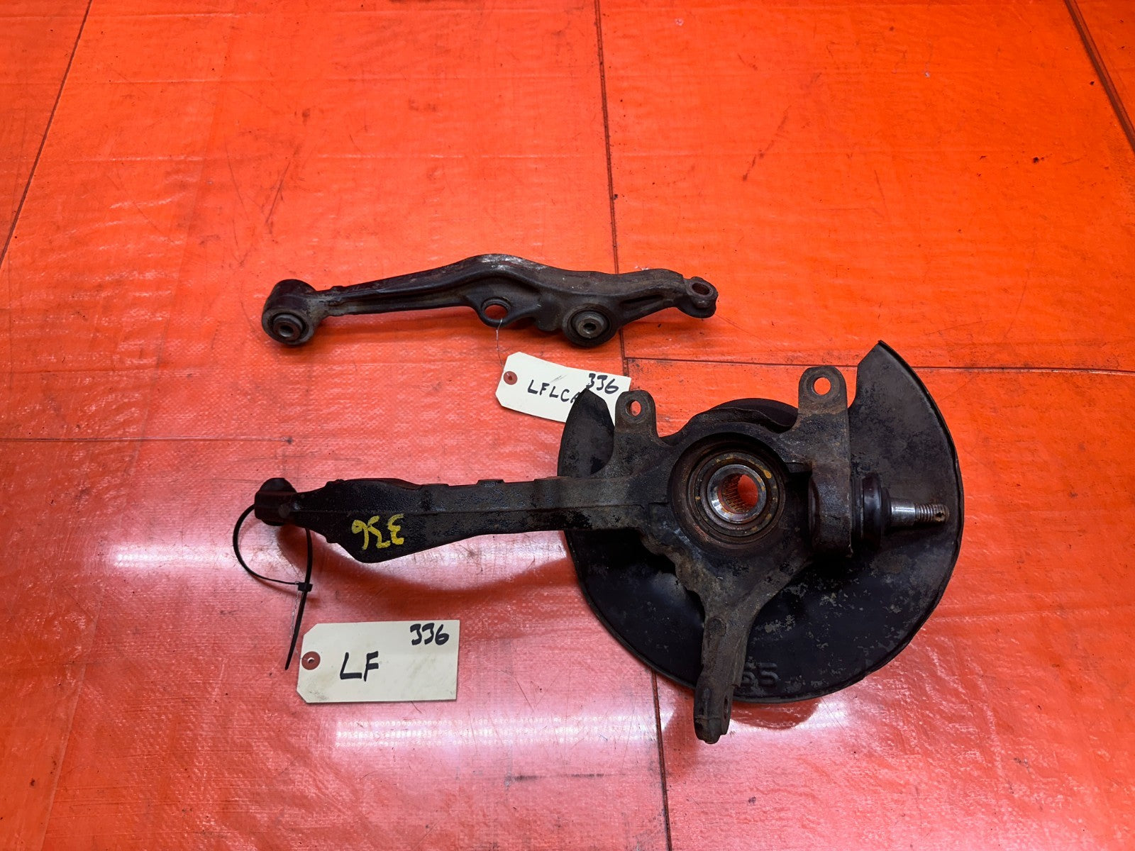 97 01 HONDA PRELUDE 2.2L LEFT DRIVER FRONT KNUCKLE SPINDLE CONTROL ARM OEM #3360