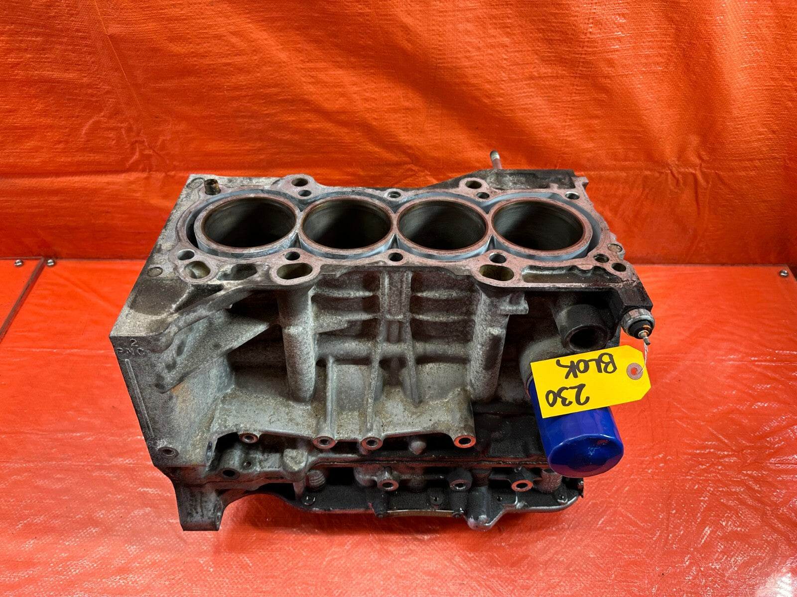 02 05 HONDA CIVIC SI EP3 HATCHBACK   K20A3 ENGINE MOTOR SHORT BLOCK W/ MAIN CAPS9