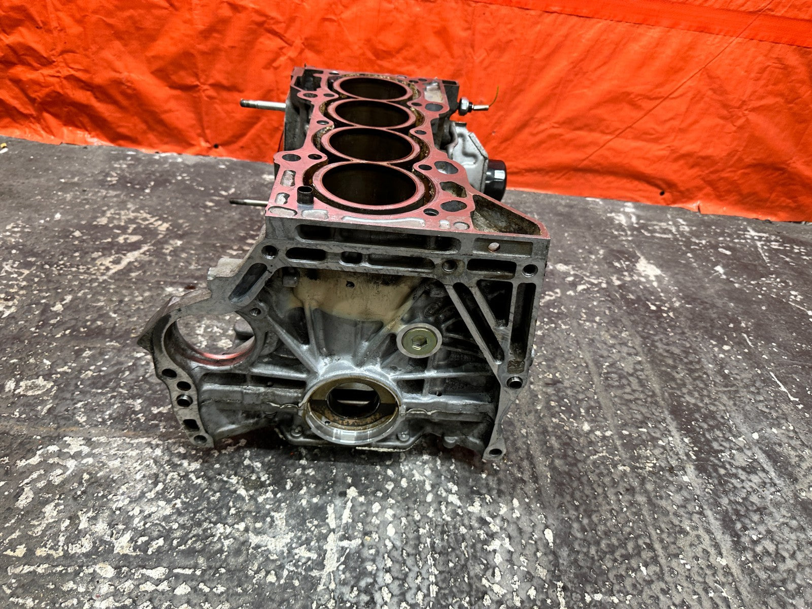 04-08 ACURA TSX 2.4L DOHC VTEC K24A2 BARE SHORT BLOCK ENGINE GIRDLE OEM #3429