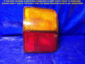 OEM 1987 NISSAN SENTRA GXE 4 DOOR HATCHBACK DRIVER LEFT TAIL LIGHT IMPERFECTION0