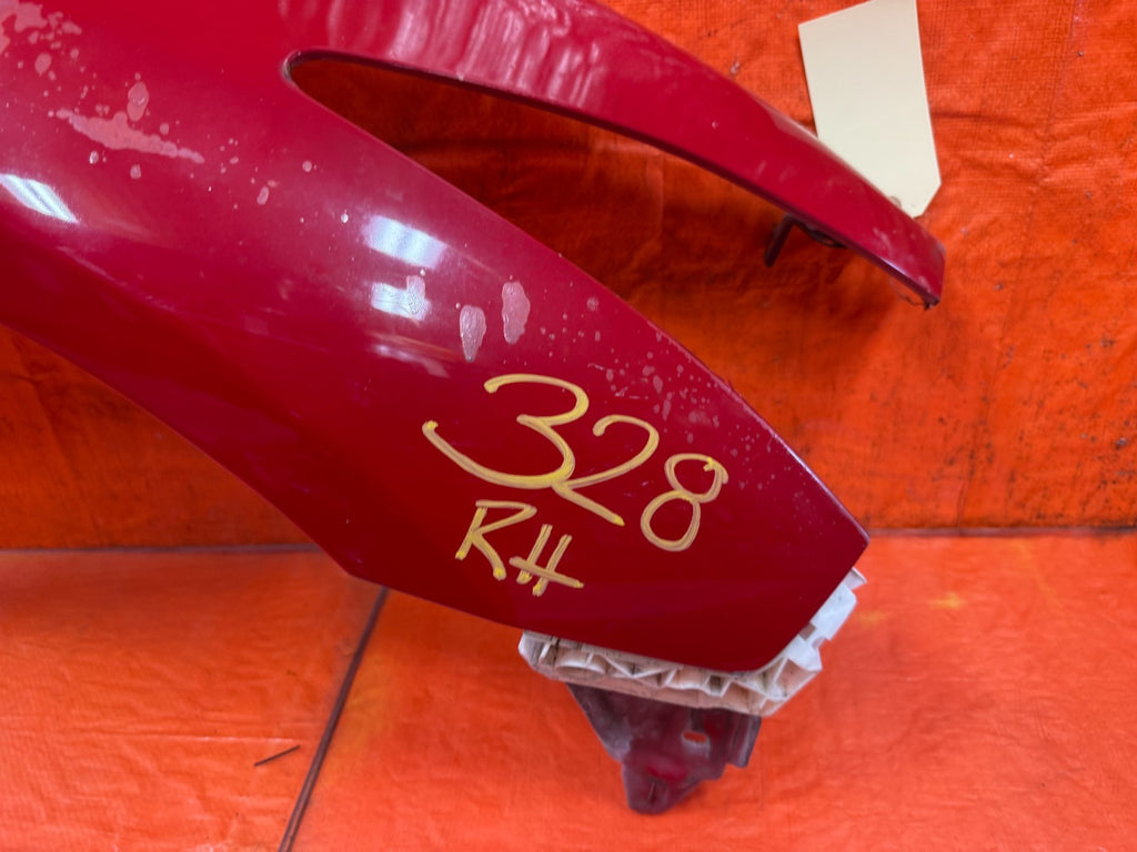 08 15 INFINITI G37 & Q60   2D COUPE   FENDER   PASSENGER RIGHT SIDE   OEM #3282